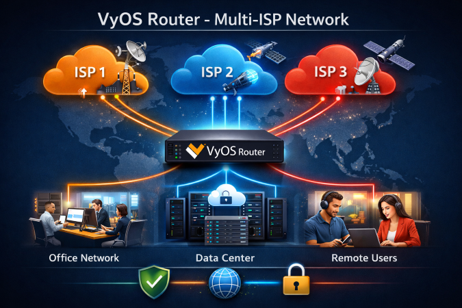 VyOS Router - Multi-ISP Setup